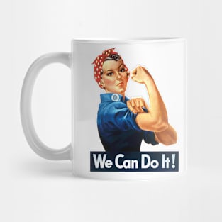 VINTAGE WE CAN DO IT Pop Art Mug